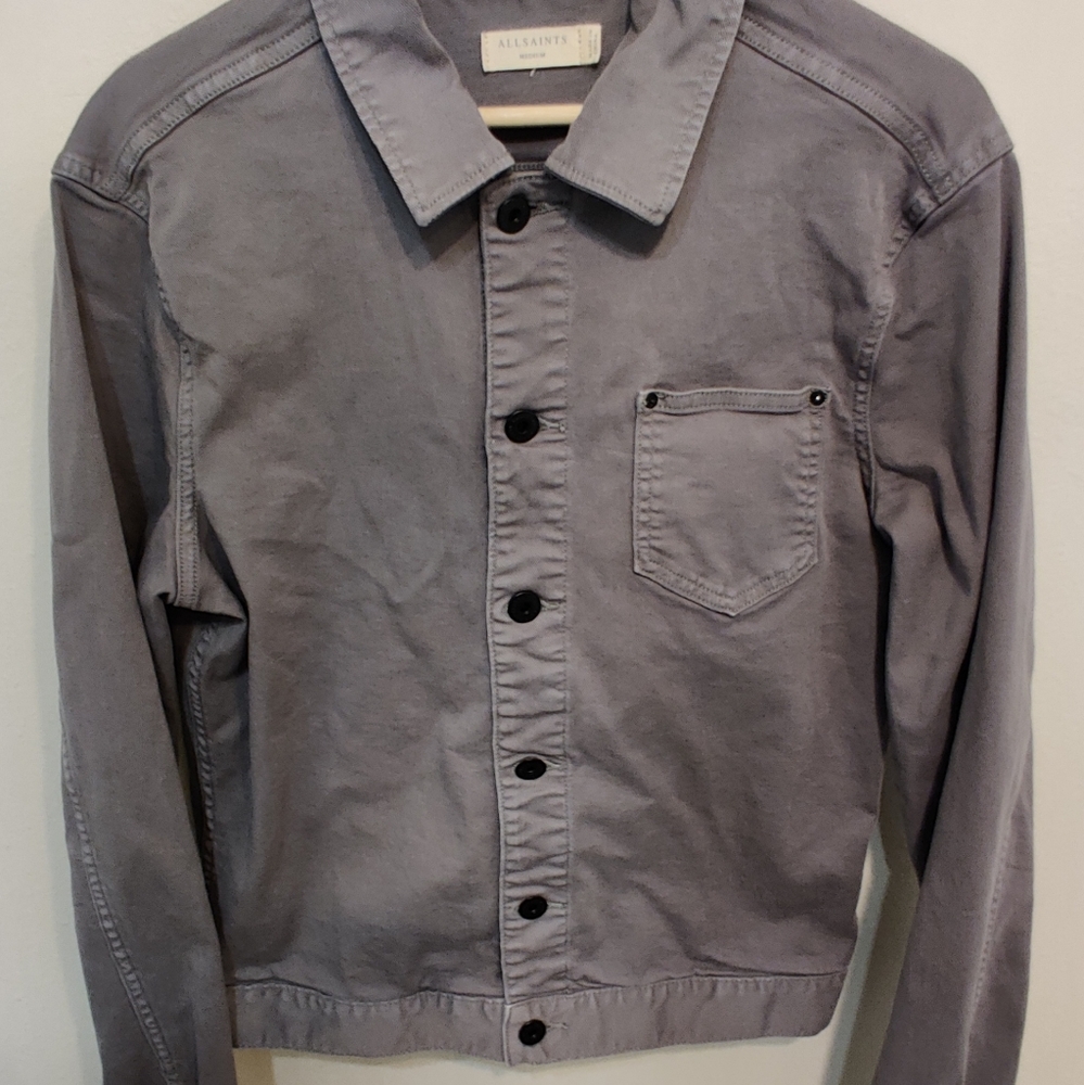 ALLSAINTS cotton trucker jacket